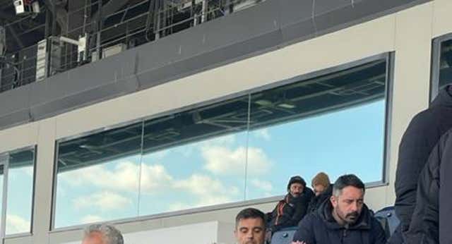 ¡Hasta Leiva en el palco del Di Stéfano!