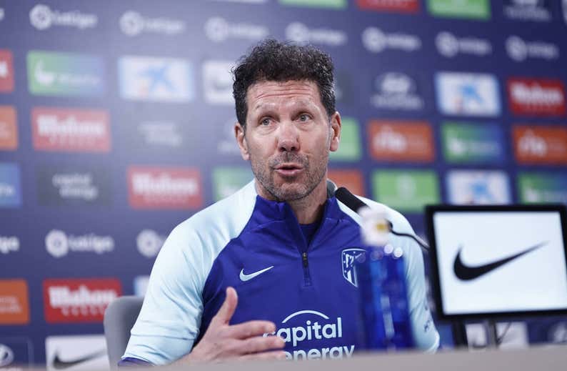 La emotiva carta de Simeone a Luis Aragonés: «El Atlético de Madrid es mi vida»