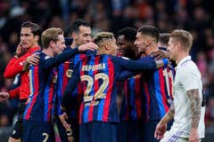 No hubo 'fiesta' del Barcelona en el Bernabéu y sí un aviso