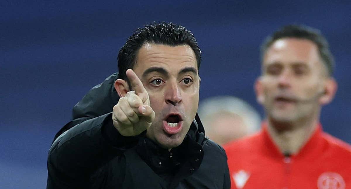 Xavi en el Clásico de Copa del Rey. /REUTERS / ISABEL INFANTES