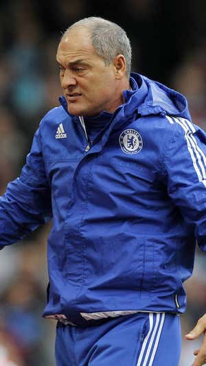 Silvino, en el Chelsea.  AFP