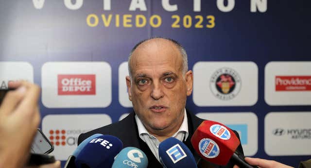 Javier Tebas niega que DAZN Y CVC rompan los contratos con la Liga