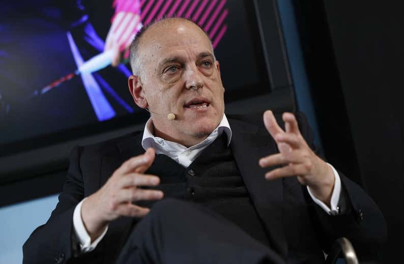 Tebas: «Laporta sigue sin explicarse y resulta que la culpa es mía...»