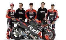 Aprilia presenta su 'Equipo A' reforzado pero sin la ventaja del factor sorpresa