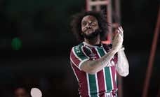 Fiesta por todo lo alto en Maracaná para recibir a Marcelo