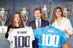 El Madrid alza a sus primeras leyendas