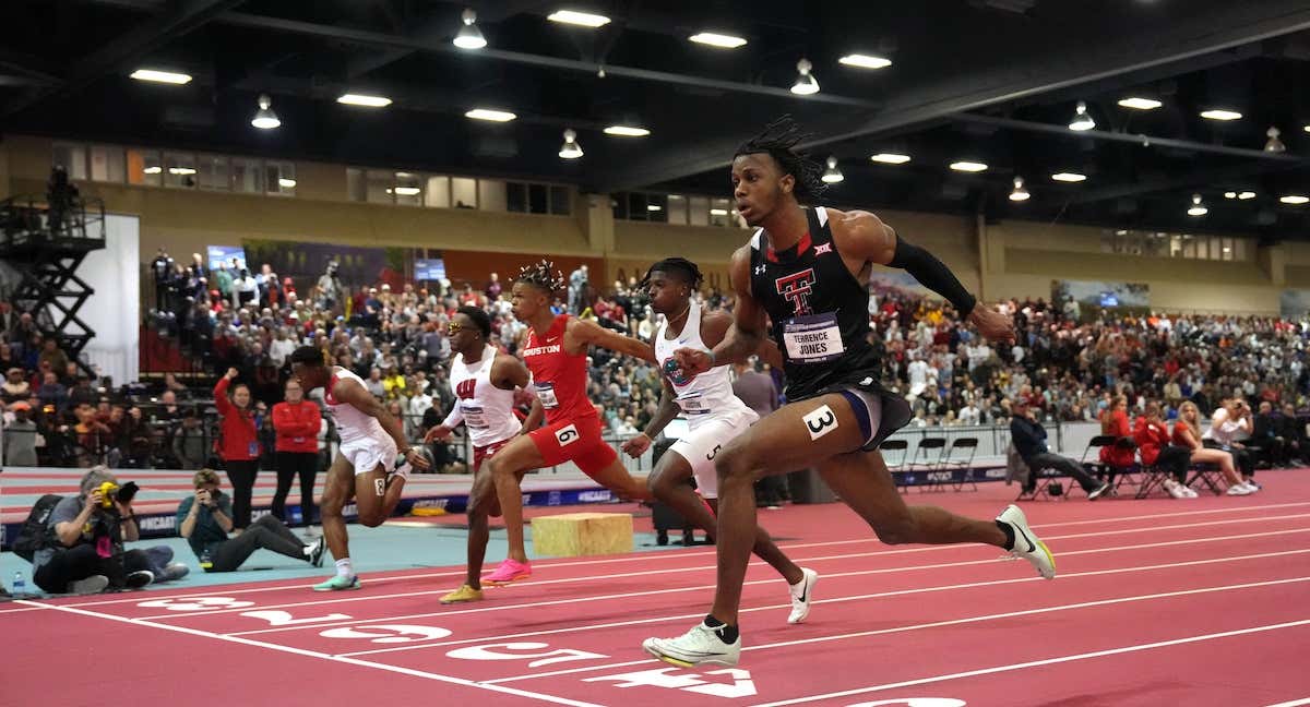 Campeonato universitario de atletismo en pista cubierta./Reuters