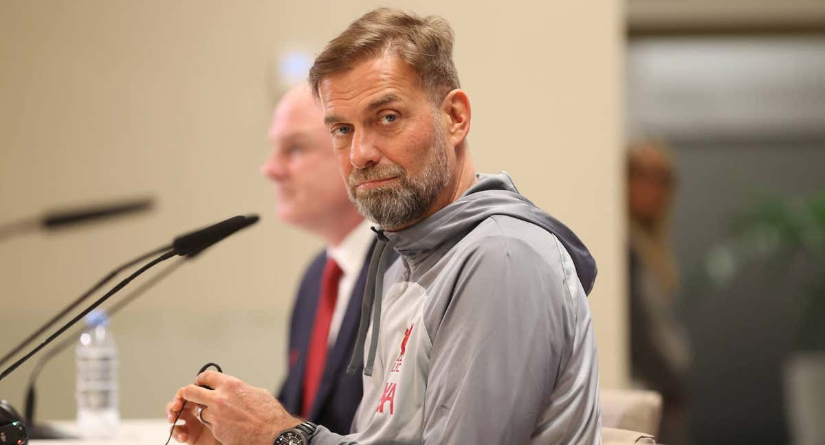 Klopp, durante la conferencia de prensa previa al Real Madrid-Liverpool. /EFE