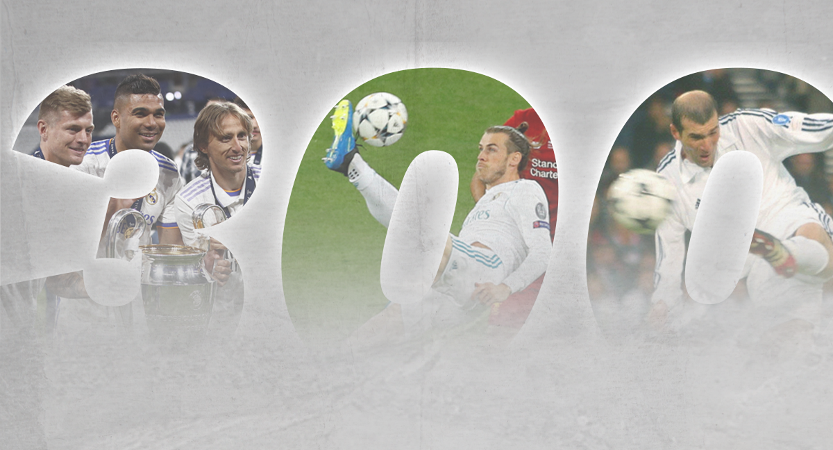 Los 300 partidos del Real Madrid en Champions.