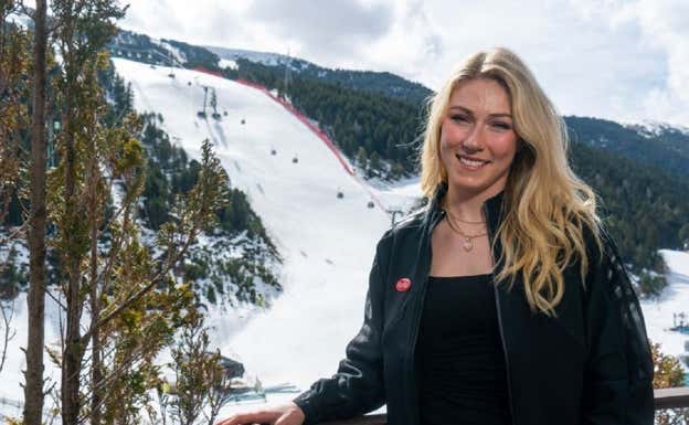 Mikaela Shiffrin, en Andorra.  Oriol Molas