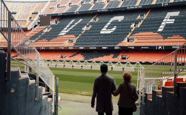 La historia de Lolín y José Manuel en Mestalla. Michèle Novovitch