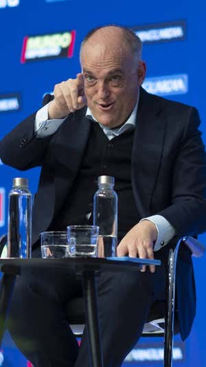 Tebas, durante el Foro de Vanguardia.  EFE