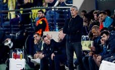 Quique Setién revive su momento más delicado: “Los cánticos no los puedo controlar”