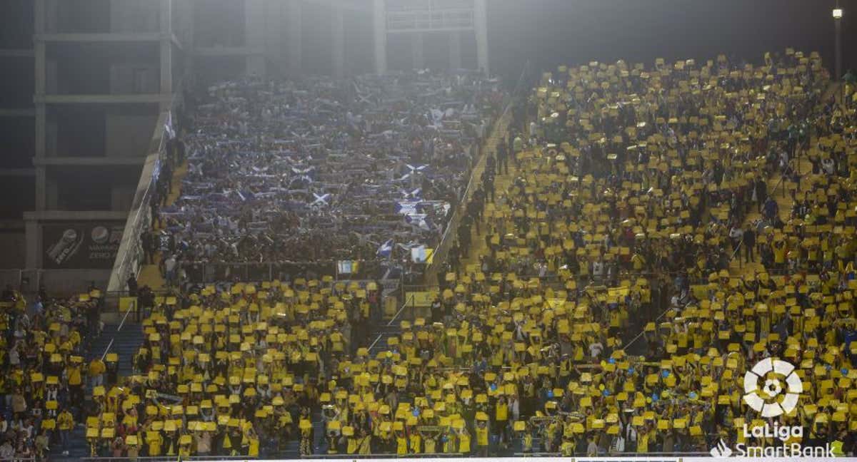 Ambiente de derbi en la primera vuelta. /LALIGA
