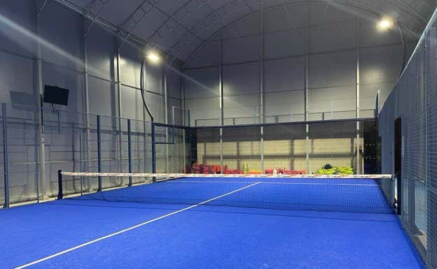 La pista de pádel del Manchester City.