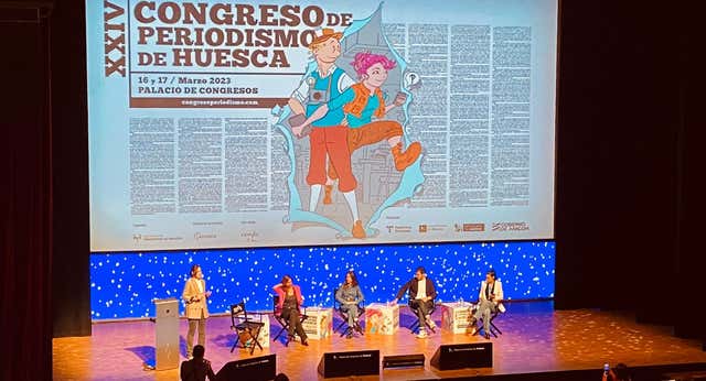 Relevo, protagonista en el Congreso de Periodismo de Huesca