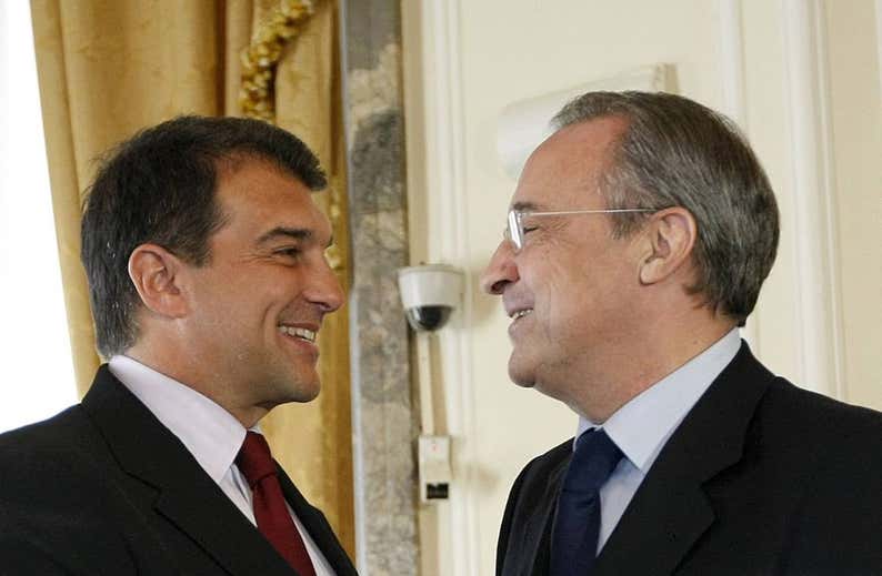Laporta gana en títulos a Florentino en España, pero no en Europa