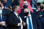 Florentino no acude al palco del Camp Nou por primera vez pero el Barça le quita hierro