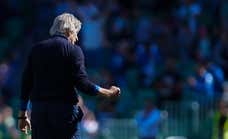 Pellegrini madura al Betis para mirar a la Champions