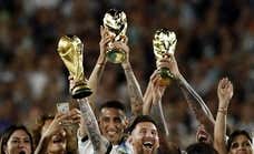 La fiesta de Argentina fue completa y Messi agradeció: «Siempre soñé festejar con ustedes»