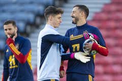 El cambio de Kepa: «Es un niño con zapatos nuevos»