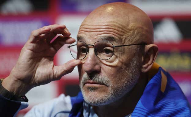 De la Fuente, en la conferencia realizada en Glasgow.  REUTERS