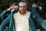 Ángel Cabrera y su camino a la cárcel con la chaqueta verde del Masters de Augusta