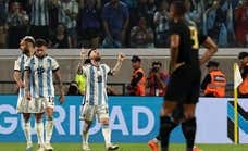 Llegó el gol número 100 de Messi con la Selección Argentina