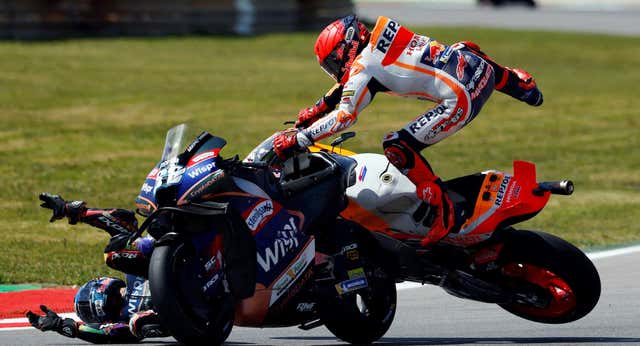 Estas son las carreras más accidentadas de MotoGP
