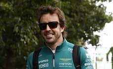 Fernando Alonso bromea sobre Red Bull: "Están demasiado por delante, pero puede pasar cualquier cosa, incluso un toque entre ellos"
