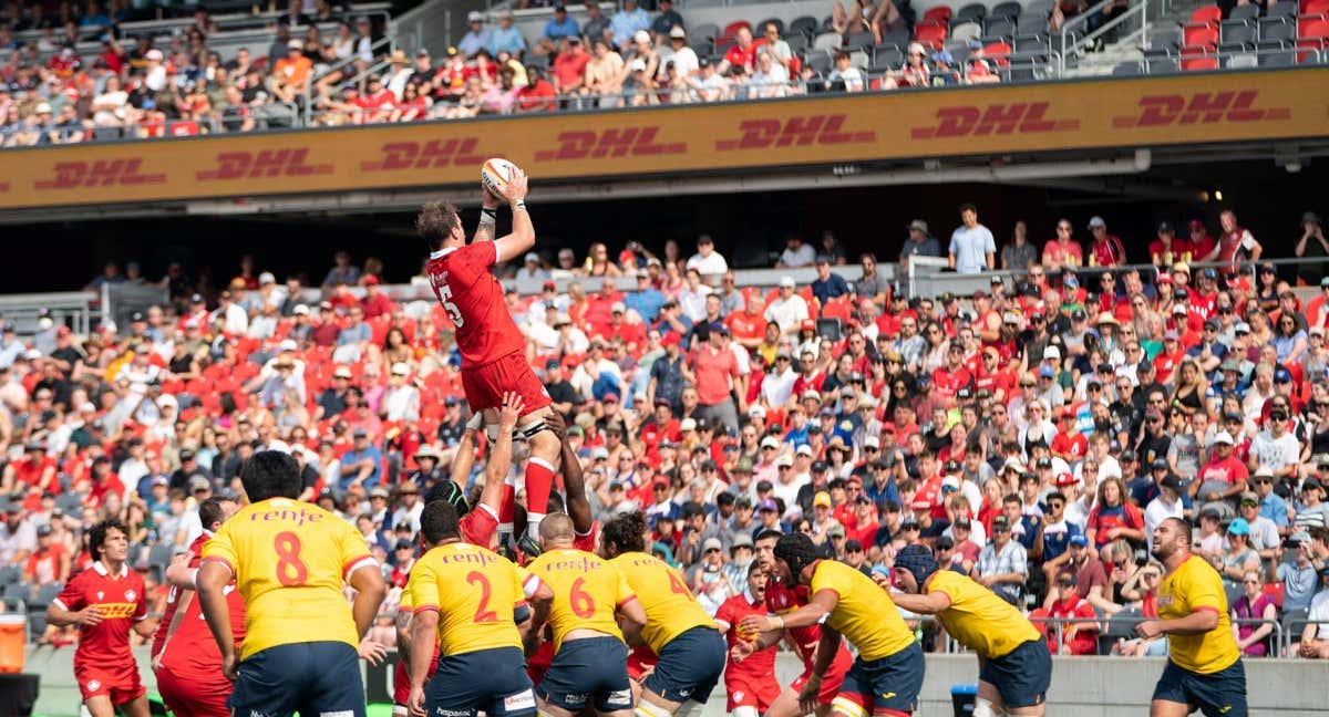 Último Canadá vs España disputado. /Michael Chisholm / Rugby Canada