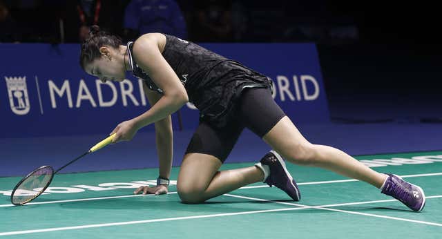 Carolina Marín, tras caer eliminada en Madrid: «Antes del partido he sufrido una pérdida muy importante, estaba bloqueada»