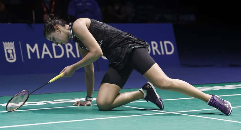 Carolina Marín, eliminada del Masters de España.