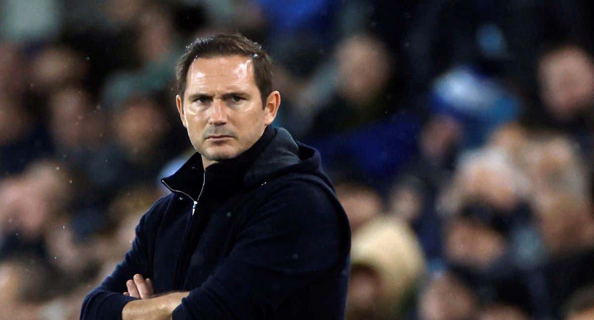 Lampard, en un partido con el Chelsea./AFP