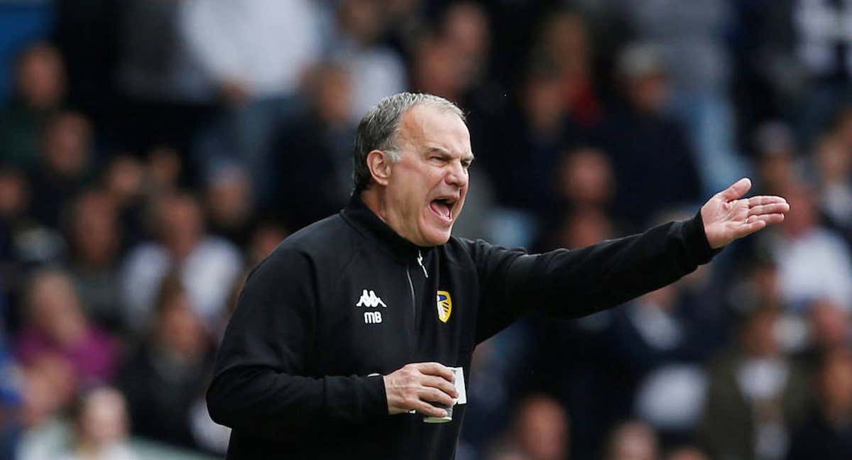 Bielsa durante un partido del Leeds. /REUTERS