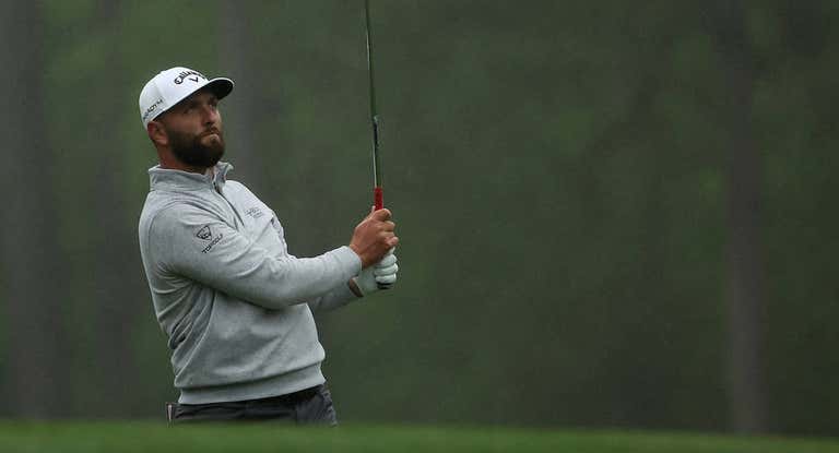 Jon Rahm, este sábado en Augusta.