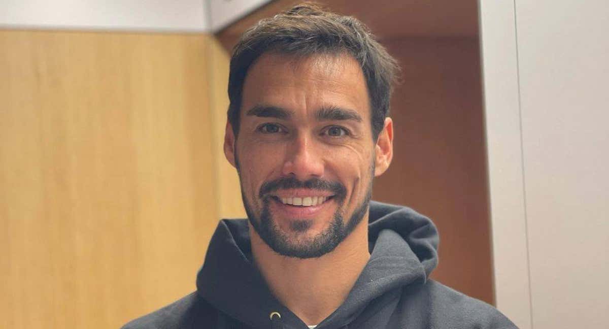 Fabio Fognini, tenista italiano y padre de tres hijos.