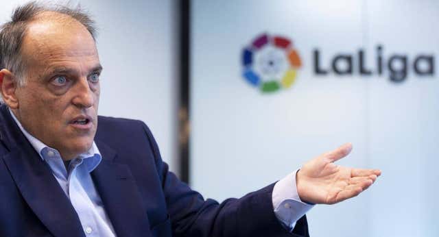 Javier Tebas solicita una “reflexión sobre el arbitraje” en el fútbol español