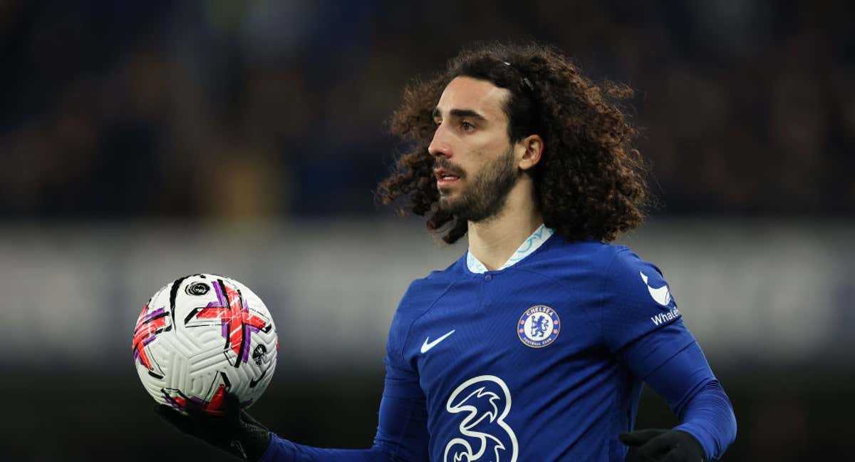 Marc Cucurella, futbolista del Chelsea./Getty Images