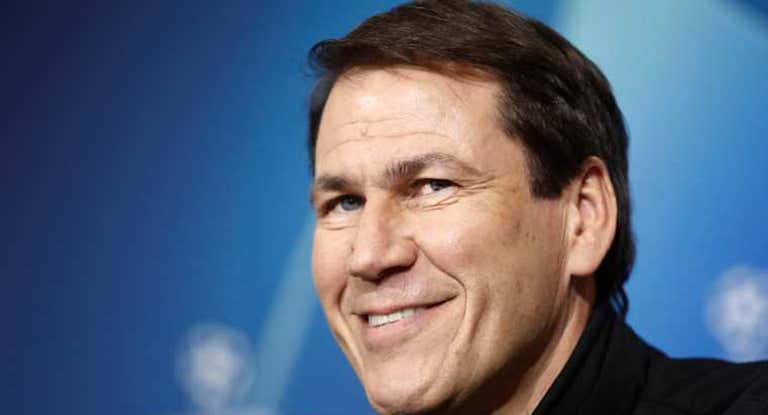 Rudi Garcia en rueda de prensa.