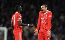 Mané agredió a Sané tras la derrota contra el City