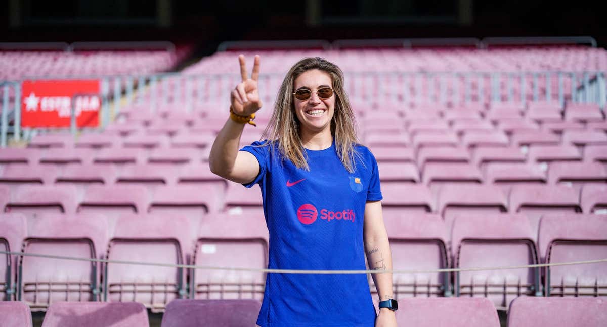 Mariona Caldentey, jugadora del Barça. /FC BARCELONA