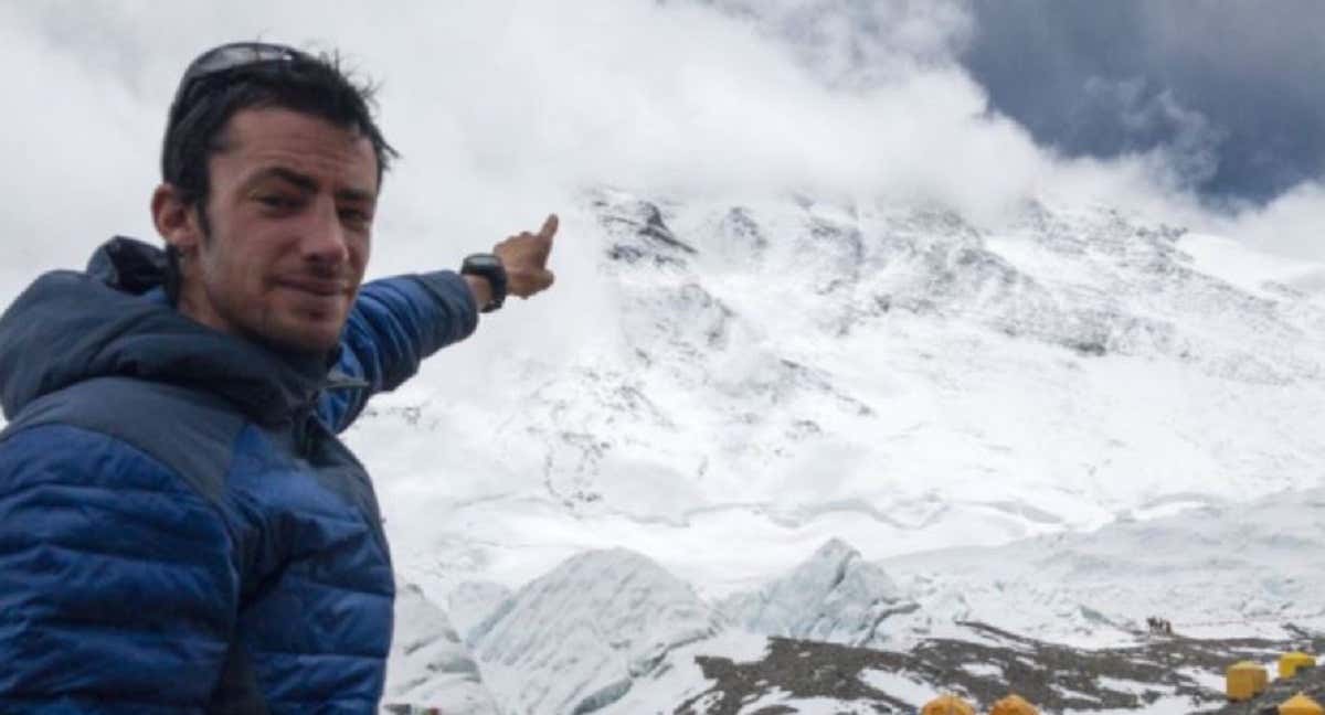Kilian Jornet en su pasada edición al Everest. /Summits of my live