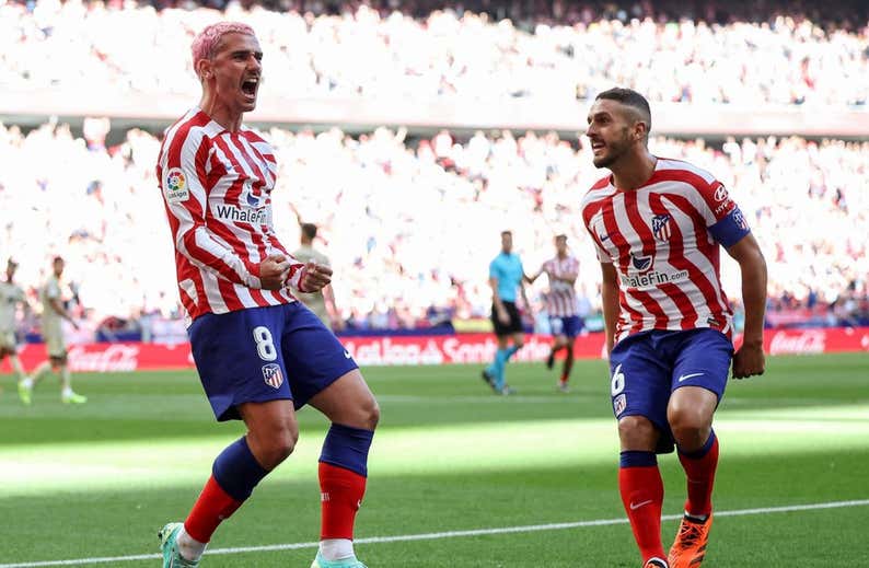 Doblete de Griezmann y doblete de sustos en el Metropolitano