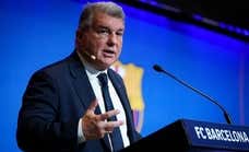 La rueda de prensa de Joan Laporta, en directo