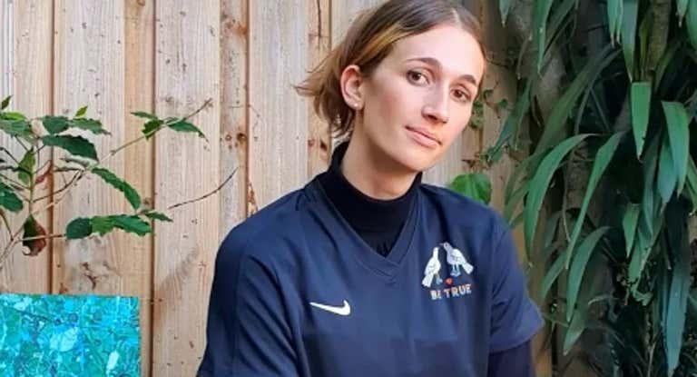 Lexi Rodgers, la jugadora trans que solicitó jugar la liga femenina en Australia.