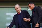 Juan Carlos I verá a su Real Madrid en directo tres años después
