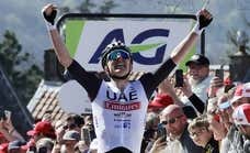 Pogačar conquista su primera Flecha Valona