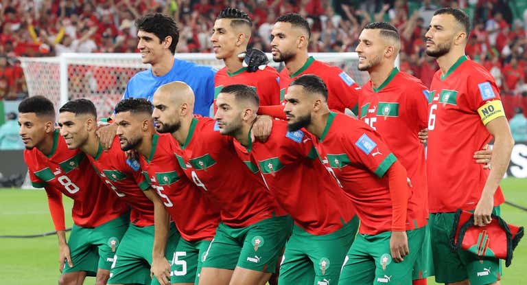 La selección de Marruecos en la que todos sus futbolistas practican el Ramadán.