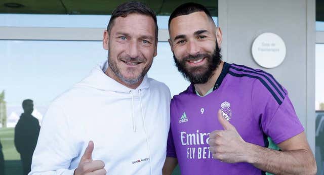 Totti no esconde su pasión por el Real Madrid: «Es mi segundo equipo»
